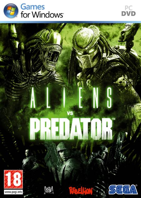 Front Cover for Aliens vs Predator (Windows) (cdon.com release)