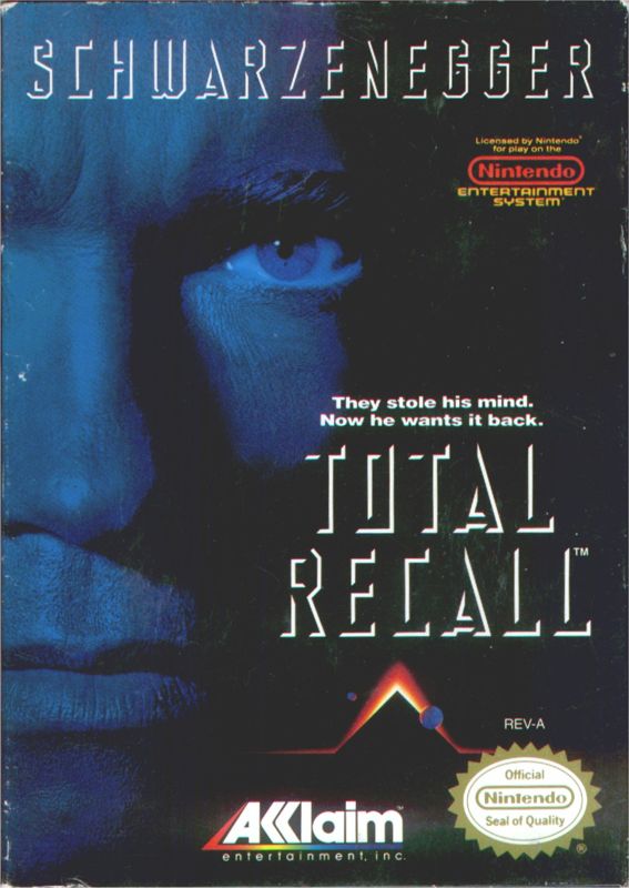 Front Cover for Total Recall (NES)