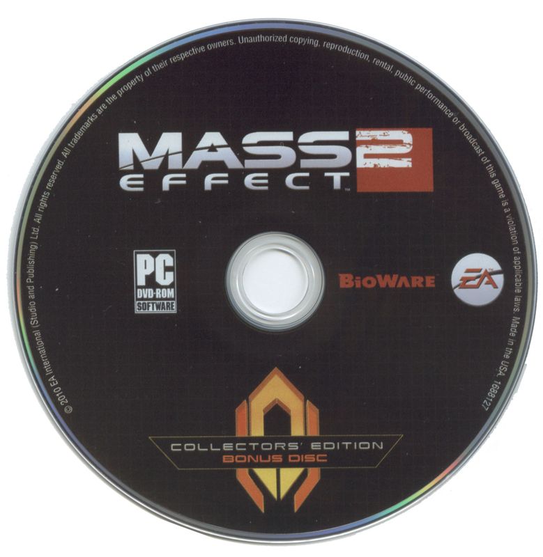 Extras for Mass Effect 2 (Collector's Edition) (Windows): Bonus Disc