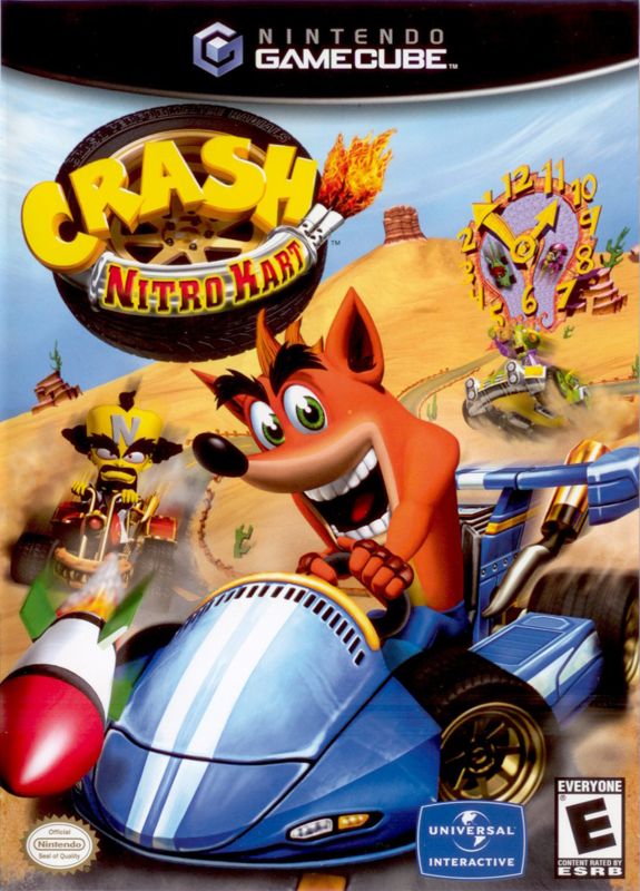 Front Cover for Crash Nitro Kart (GameCube)