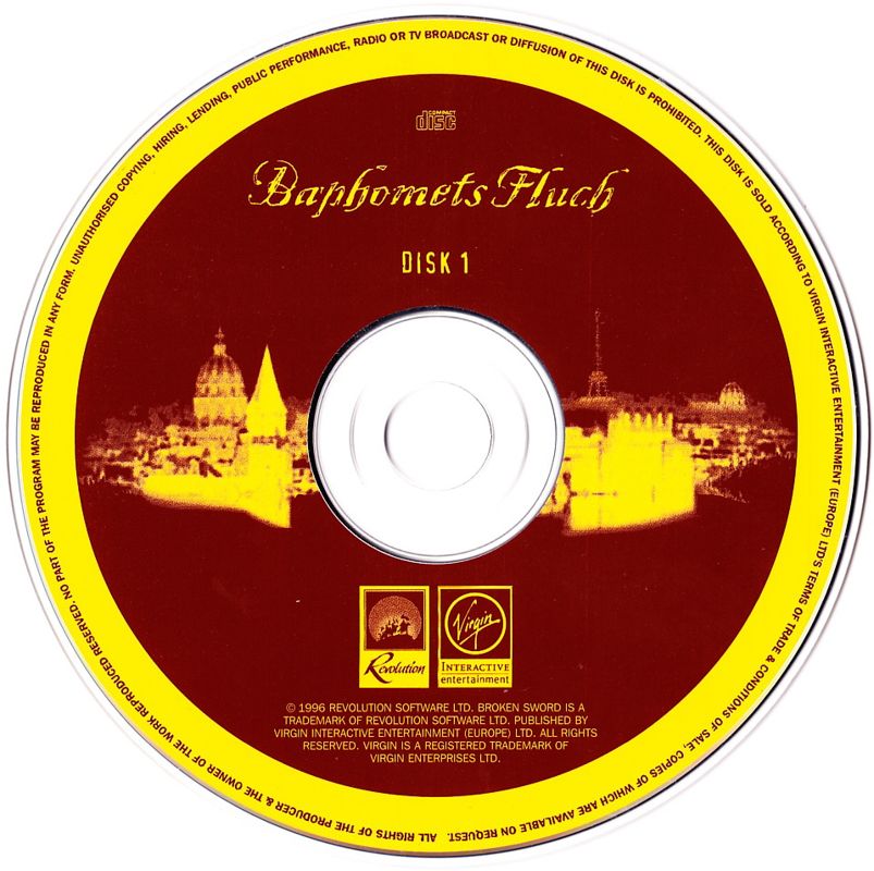 Media for Circle of Blood (Macintosh): Disc 1