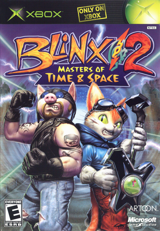 Front Cover for Blinx 2: Masters of Time & Space (Xbox)