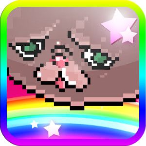 Front Cover for Techno Kitten Adventure (Android)