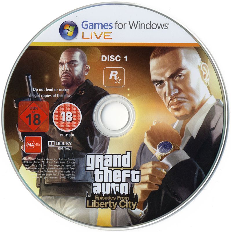 Grand Theft Auto: Episodes from Liberty City cover or packaging material -  MobyGames
