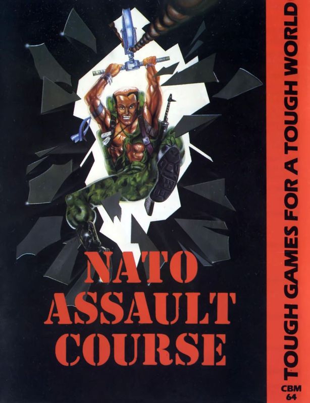 Front Cover for NATO Assault Course (Commodore 64)