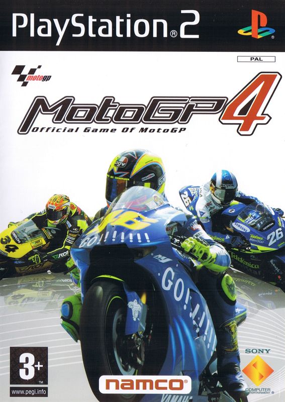 Front Cover for MotoGP 4 (PlayStation 2)