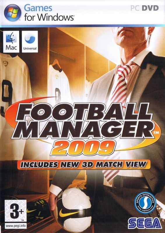 Front Cover for Worldwide Soccer Manager 2009 (Macintosh and Windows)