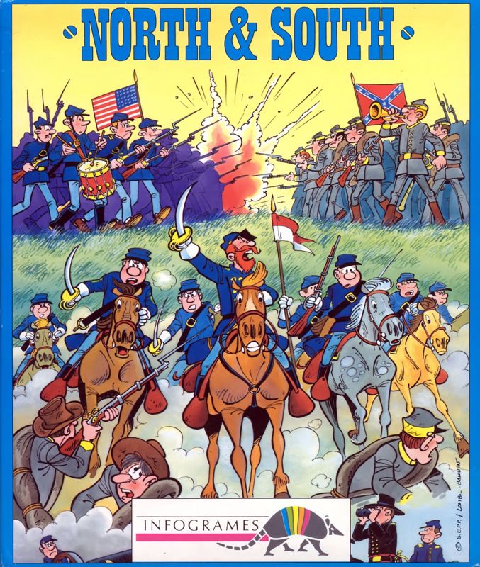 Front Cover for North & South (Commodore 64)