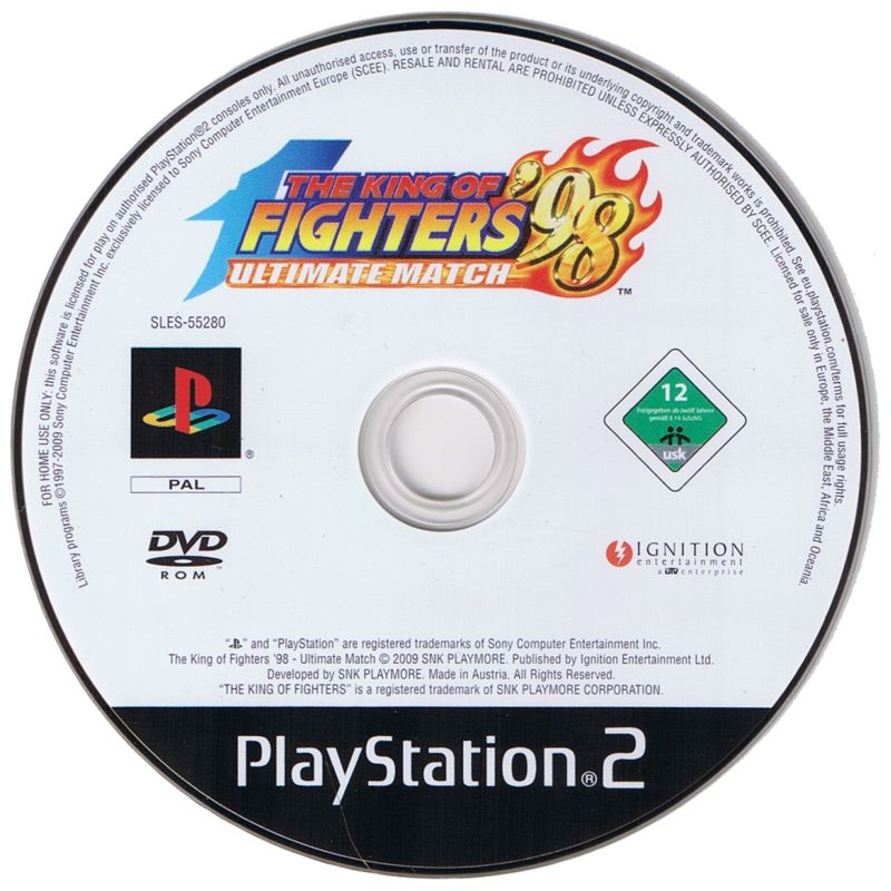 SNK PLAYMORE CORPORATION: THE KING OF FIGHTERS '98 ULTIMATE MATCH