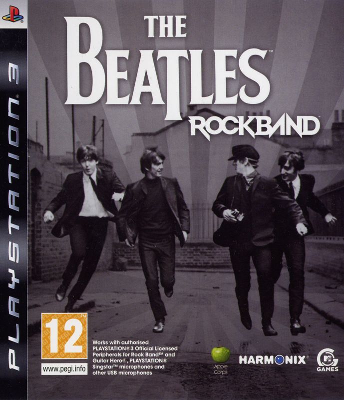 Front Cover for The Beatles: Rock Band (PlayStation 3)