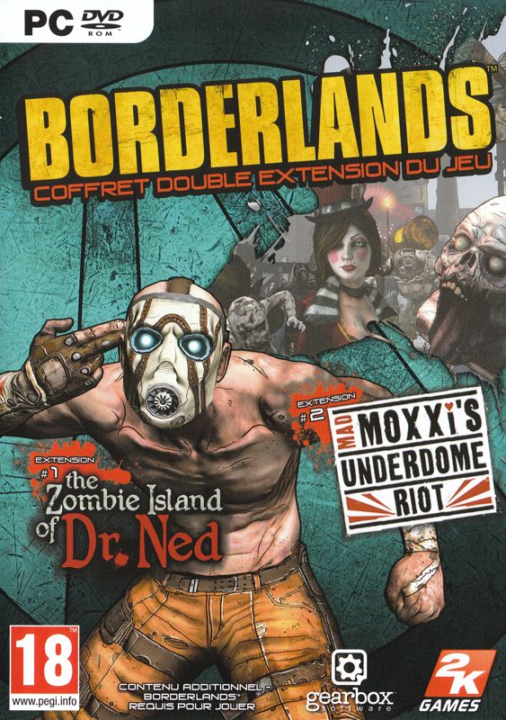 Front Cover for Borderlands: Double Game Add-on Pack (Windows)