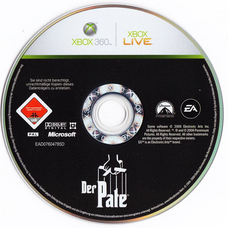 Media for The Godfather: The Game (Xbox 360)