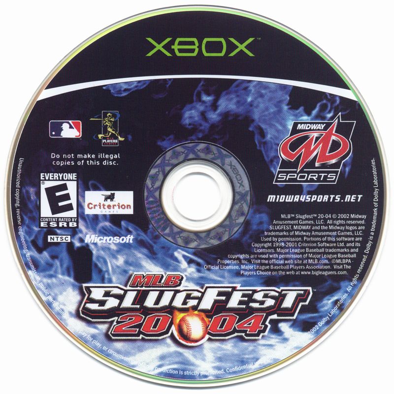 Media for MLB SlugFest 20-04 (Xbox)