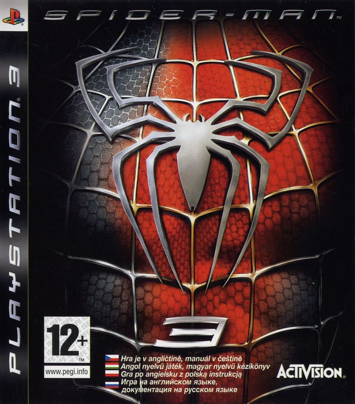 Front Cover for Spider-Man 3 (PlayStation 3)