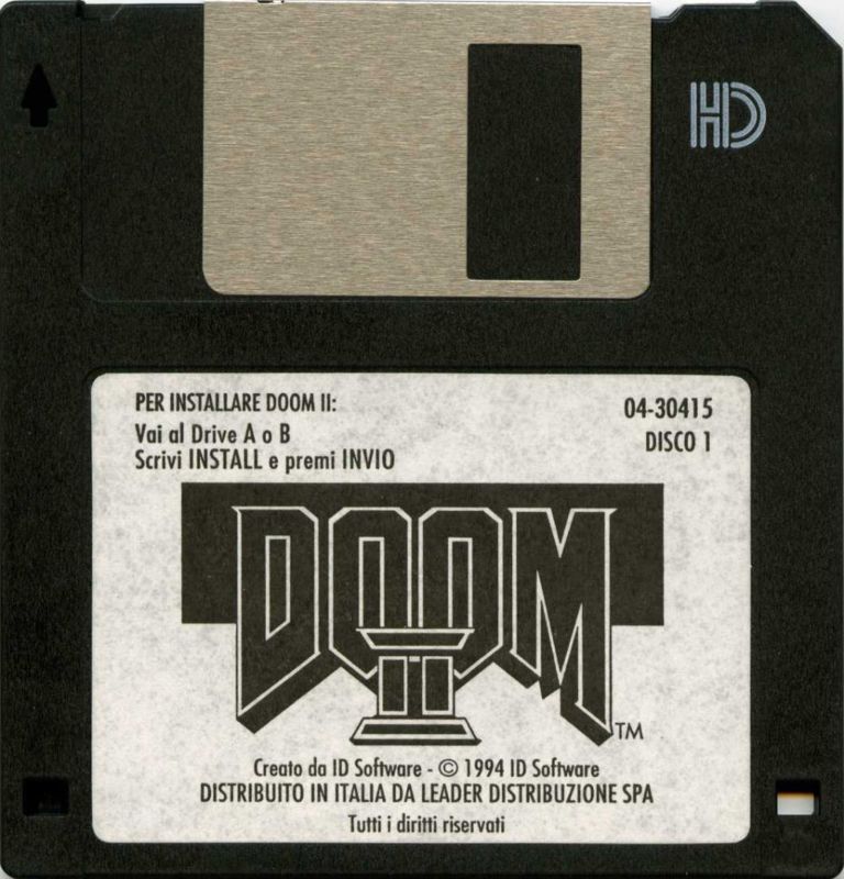 Media for Doom II (DOS): Disk 1/5