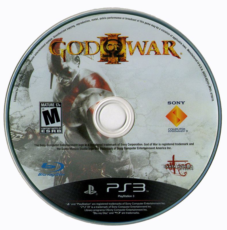 Media for God of War III (PlayStation 3)