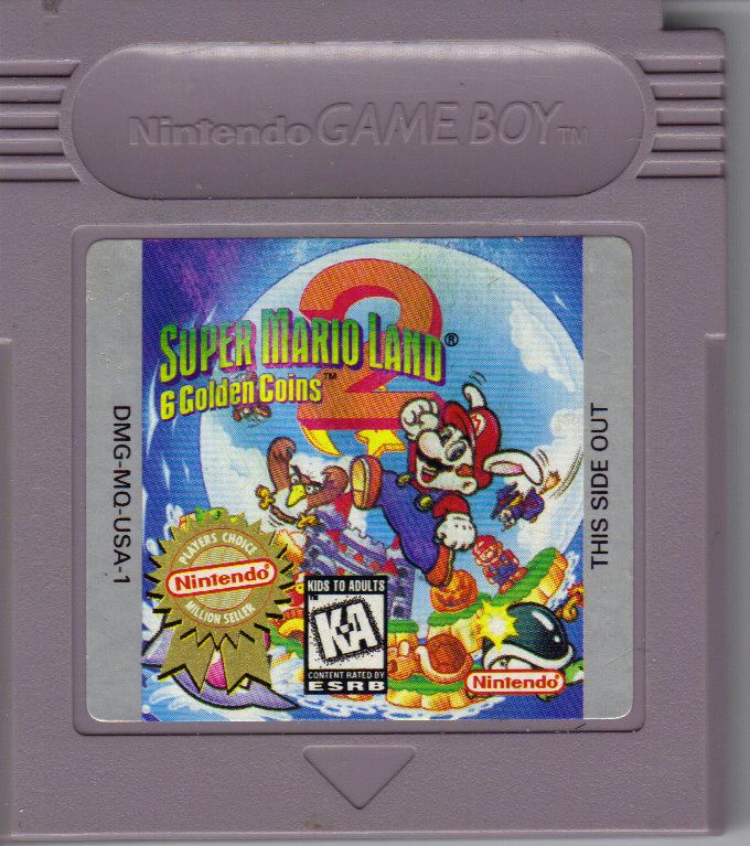 Media for Super Mario Land 2: 6 Golden Coins (Game Boy) (Player's Choice release)