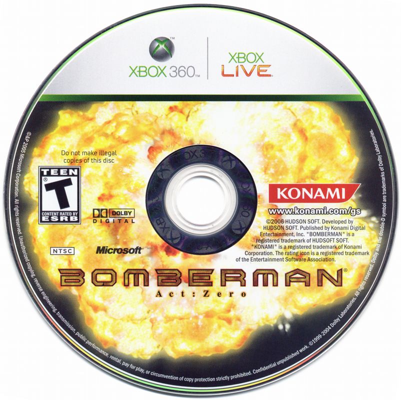 Media for Bomberman: Act:Zero (Xbox 360)