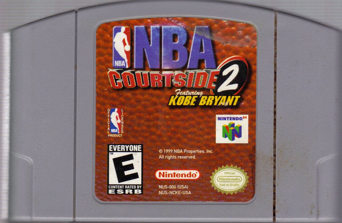 Media for NBA Courtside 2: Featuring Kobe Bryant (Nintendo 64)