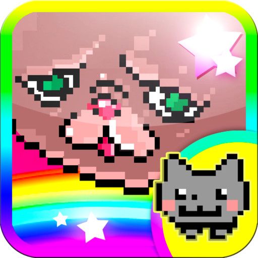 Front Cover for Techno Kitten Adventure (iPad and iPhone)