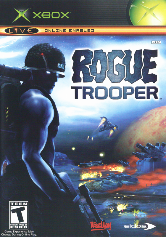Front Cover for Rogue Trooper (Xbox)