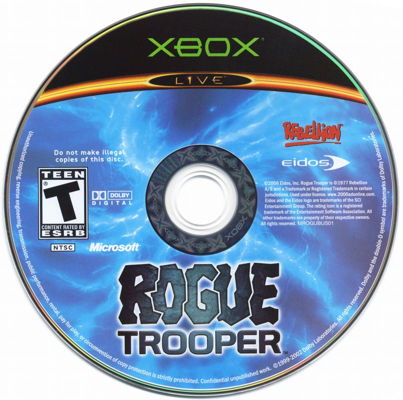 Media for Rogue Trooper (Xbox)