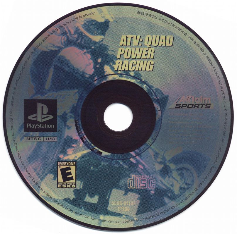 Media for ATV: Quad Power Racing (PlayStation)