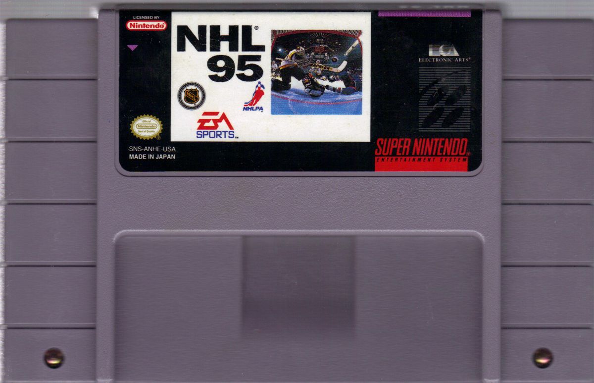 Media for NHL 95 (SNES)