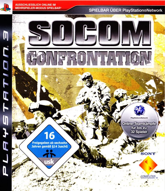 Front Cover for SOCOM: U.S. Navy SEALs - Confrontation (PlayStation 3)