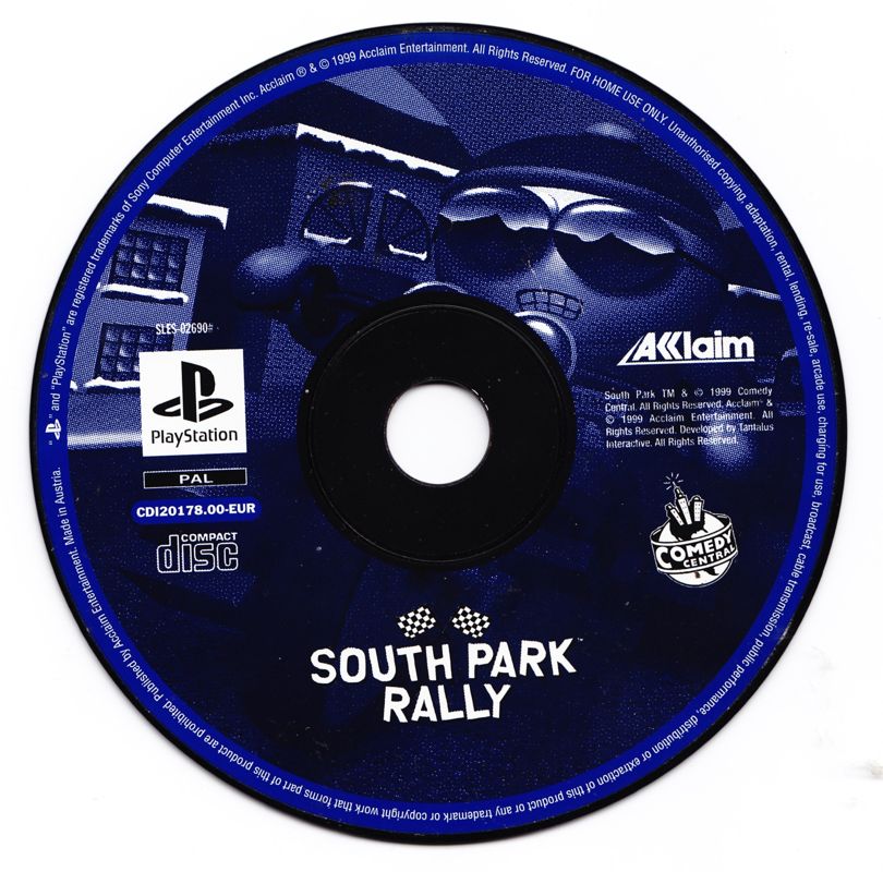 Media for South Park Rally (PlayStation)