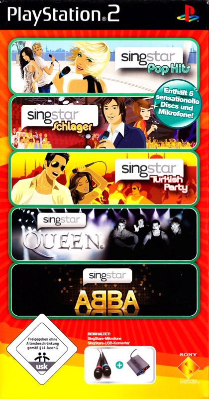 Front Cover for SingStar SuperPack (PlayStation 2)