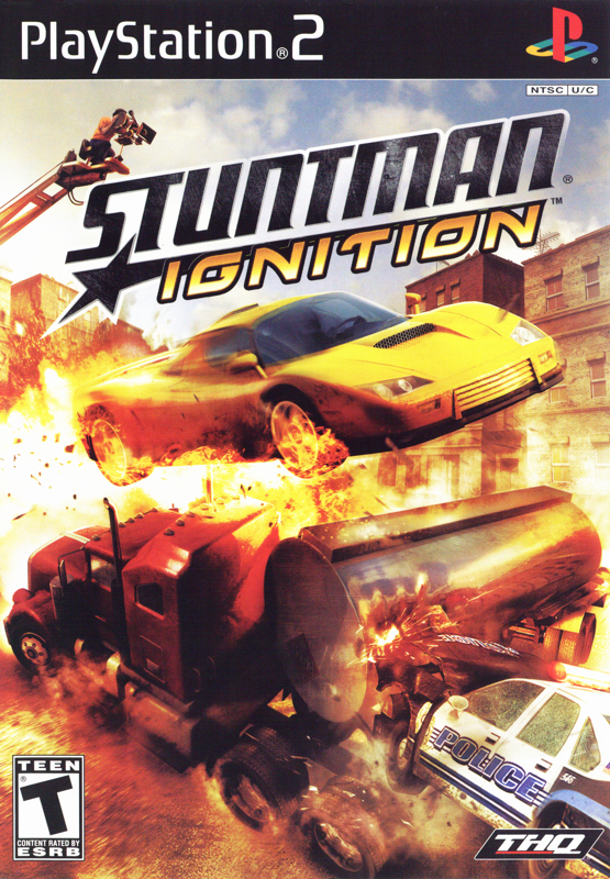 Front Cover for Stuntman: Ignition (PlayStation 2)