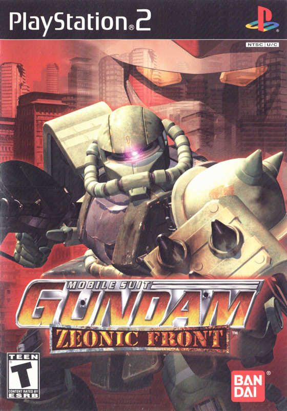 Front Cover for Mobile Suit Gundam: Zeonic Front (PlayStation 2)