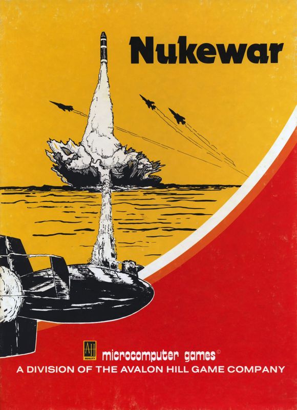 Front Cover for Nukewar (Apple II and Commodore PET/CBM and TRS-80)