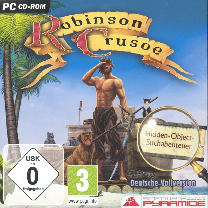Front Cover for Adventures of Robinson Crusoe (Windows) (Software Pyramide Budget Release)