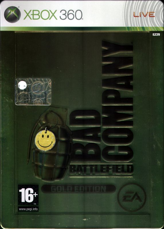 Front Cover for Battlefield: Bad Company (Gold Edition) (Xbox 360)