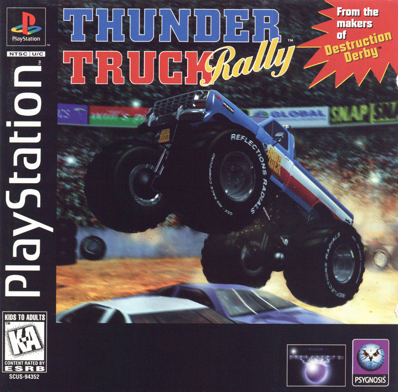 Front Cover for Thunder Truck Rally (PlayStation)