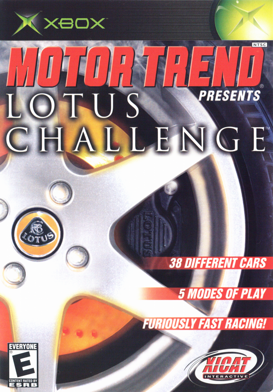 Front Cover for Lotus Challenge (Xbox)