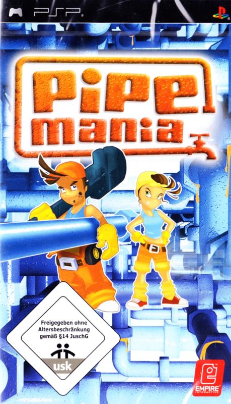 Front Cover for Pipe Mania (PSP)