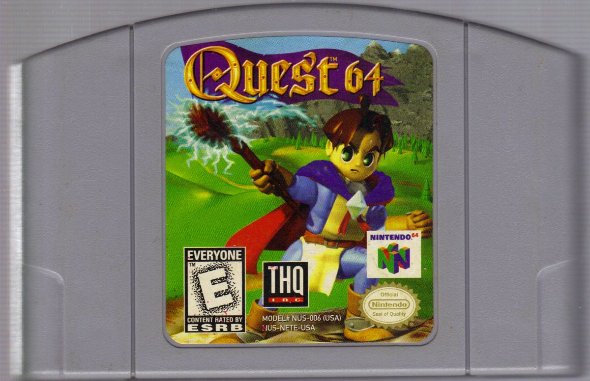 Media for Quest 64 (Nintendo 64)