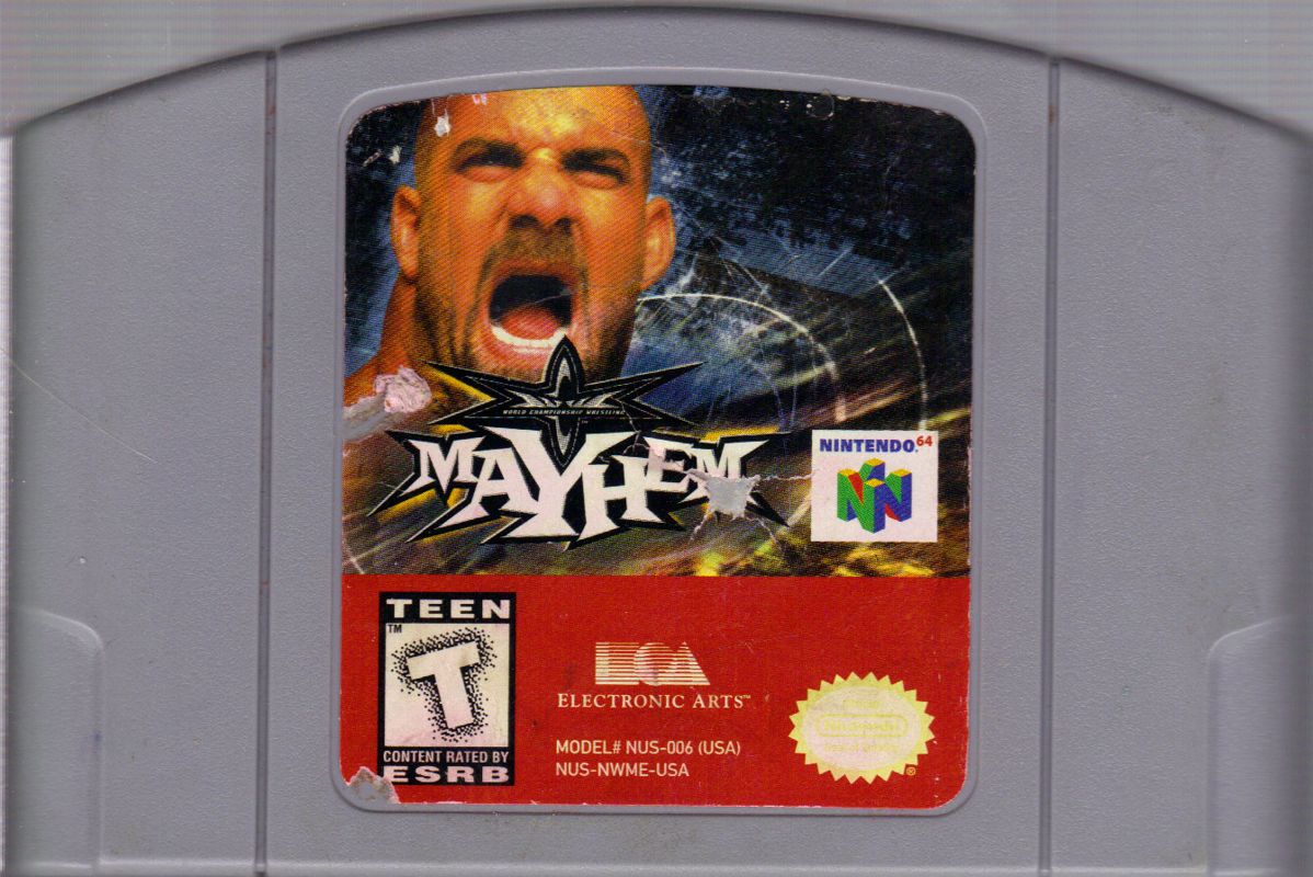 Media for WCW Mayhem (Nintendo 64)