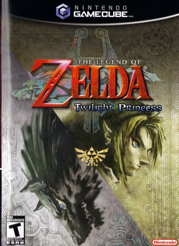 Front Cover for The Legend of Zelda: Twilight Princess (GameCube)
