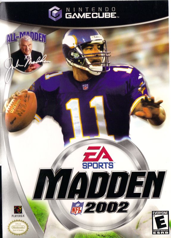 Front Cover for Madden NFL 2002 (GameCube)