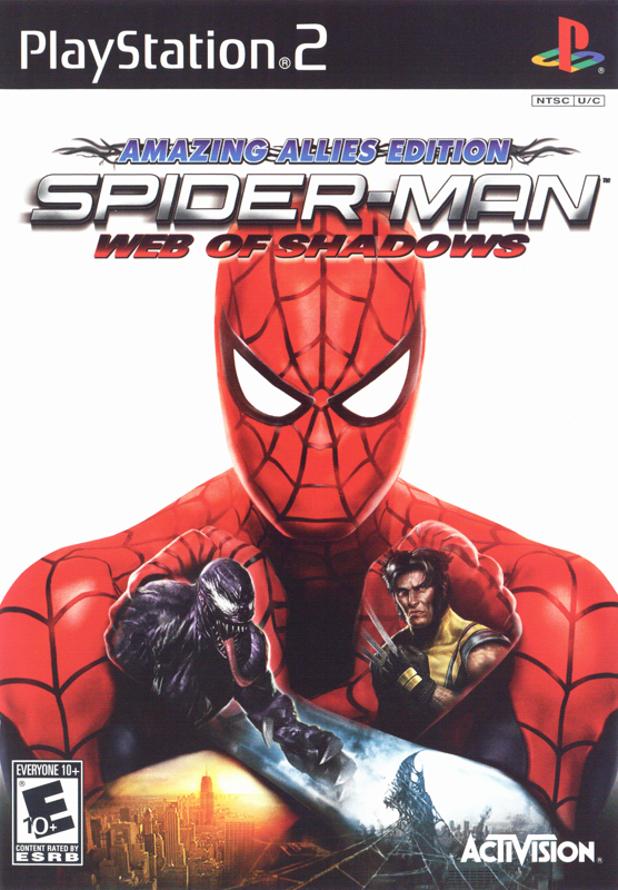 Front Cover for Spider-Man: Web of Shadows - Amazing Allies Edition (PlayStation 2)