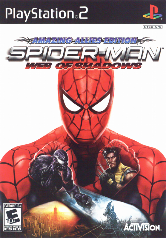 Spider-Man: Web of Shadows ROM, PS2 Game