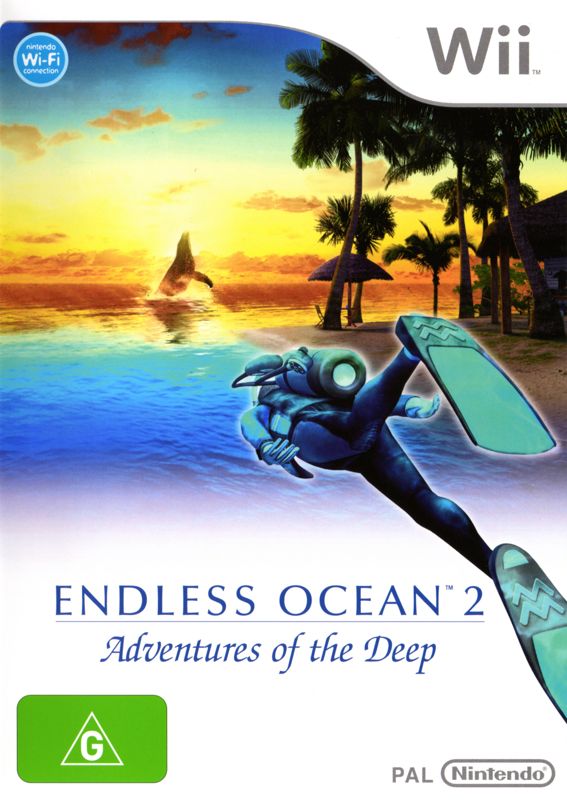 Front Cover for Endless Ocean: Blue World (Wii)