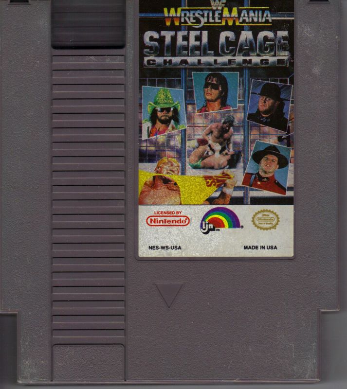 Media for WWF Wrestlemania: Steel Cage Challenge (NES)