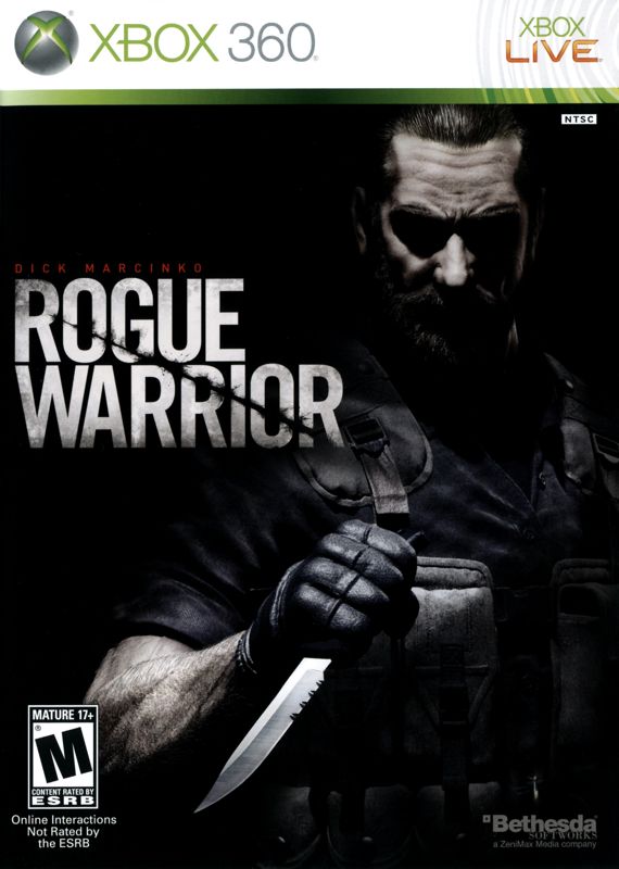 Front Cover for Dick Marcinko: Rogue Warrior (Xbox 360)