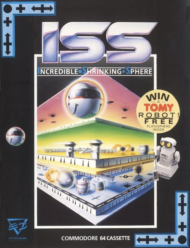 Front Cover for Incredible Shrinking Sphere (Commodore 64)