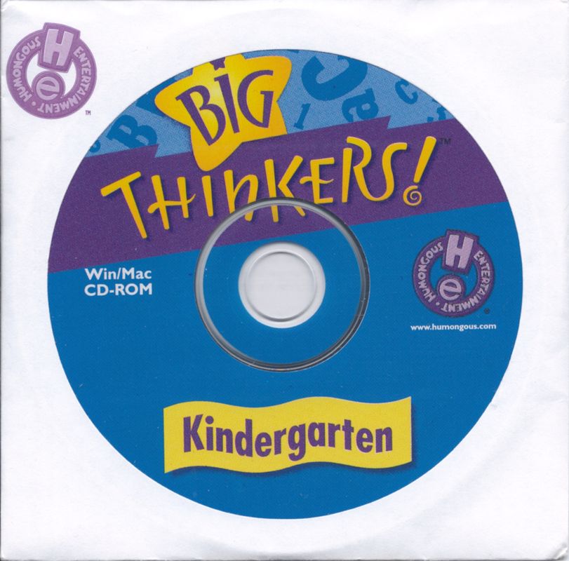 Other for Big Thinkers! Kindergarten (Macintosh and Windows 3.x): Disc Sleeve - Front